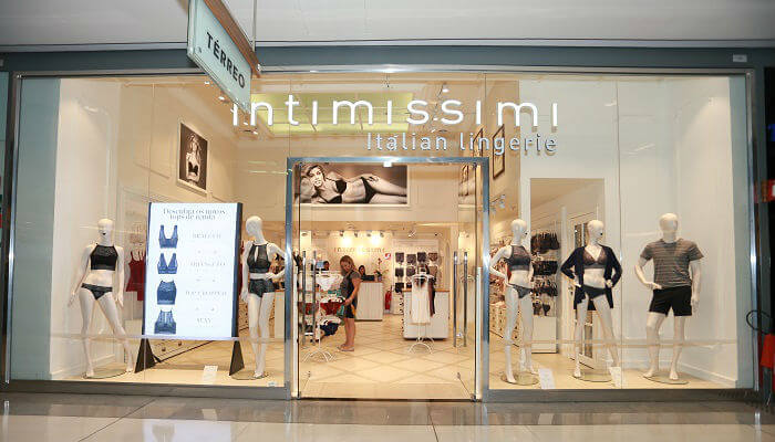 franquia de lingeries Intimissimi