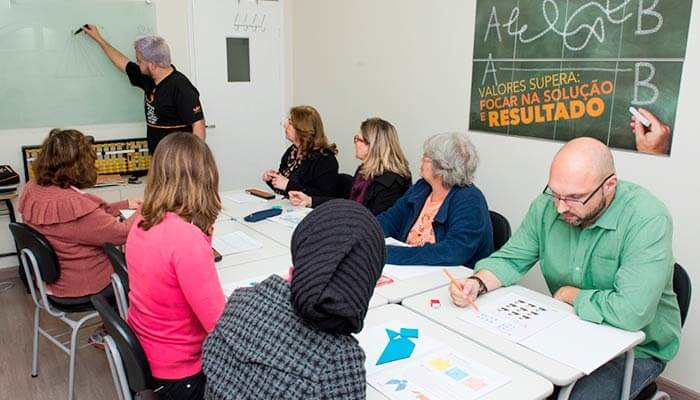 franquia de cursos SUPERA
