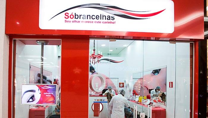 Franquias de estética e beleza - Sóbrancelhas