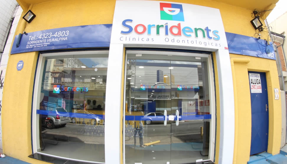 fachada da unidade da franquia Sorridents